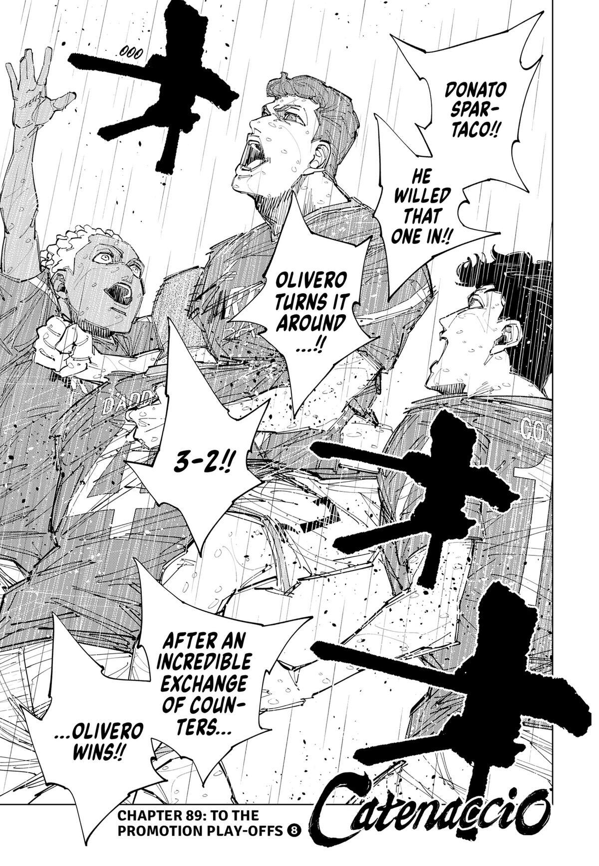 Read Catenaccio Manga Online