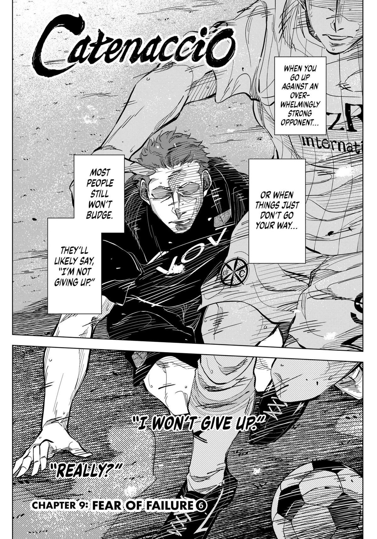 Read Catenaccio Manga Online