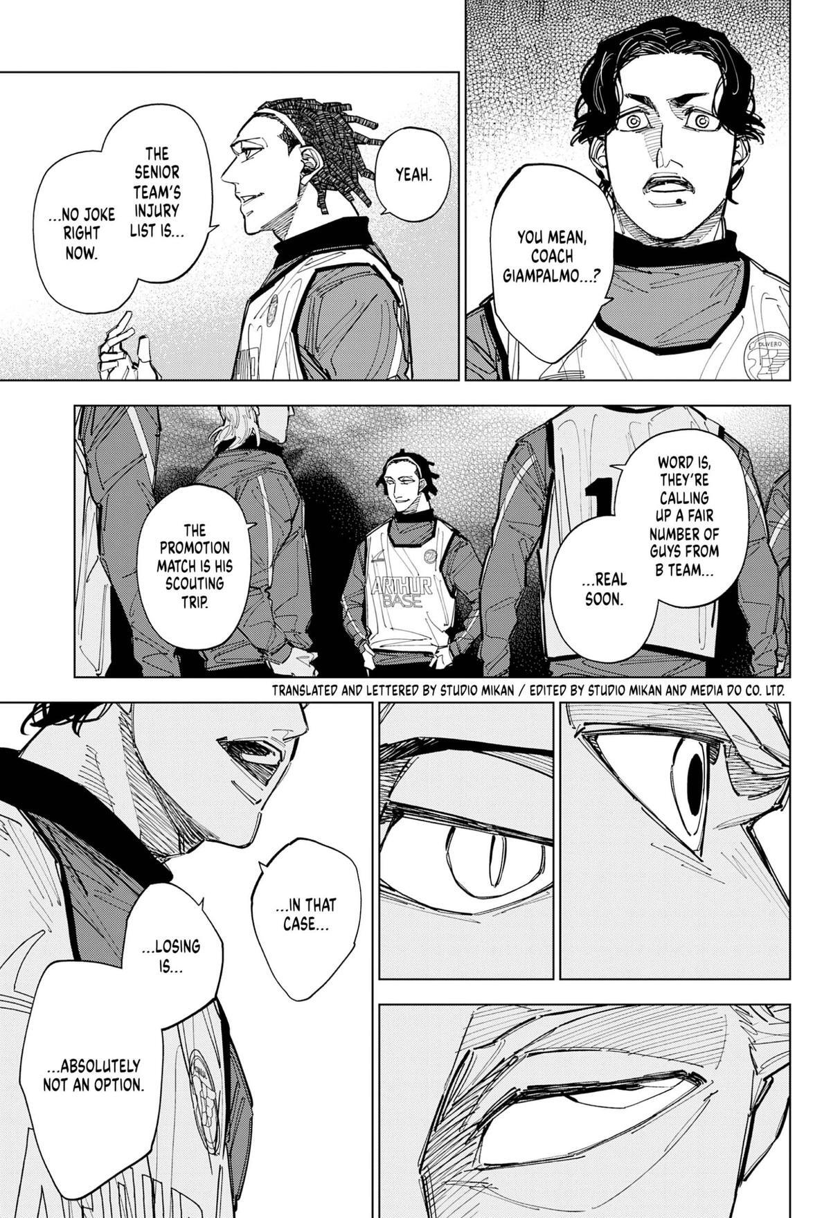 Read Catenaccio Manga Online