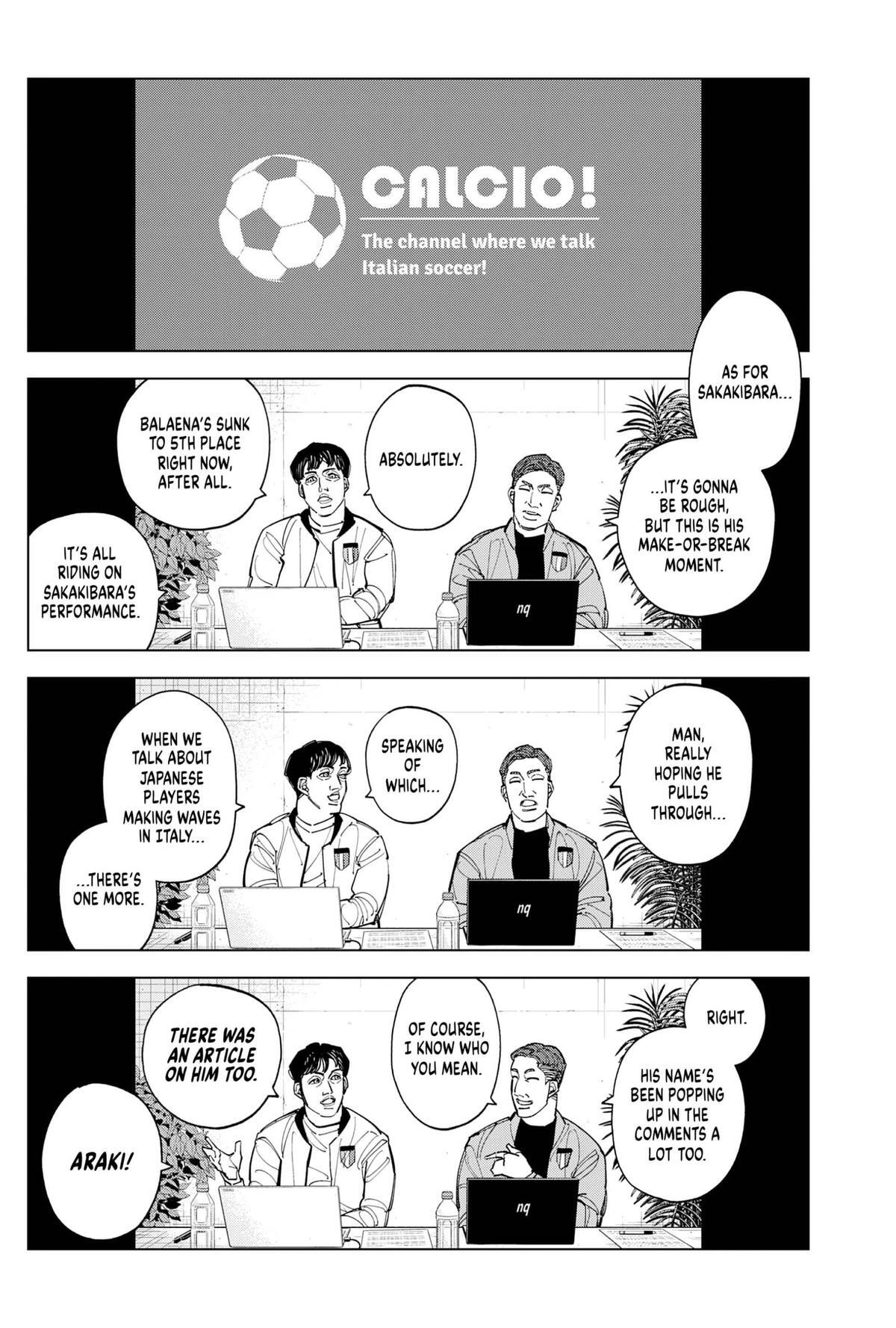Read Catenaccio Manga Online