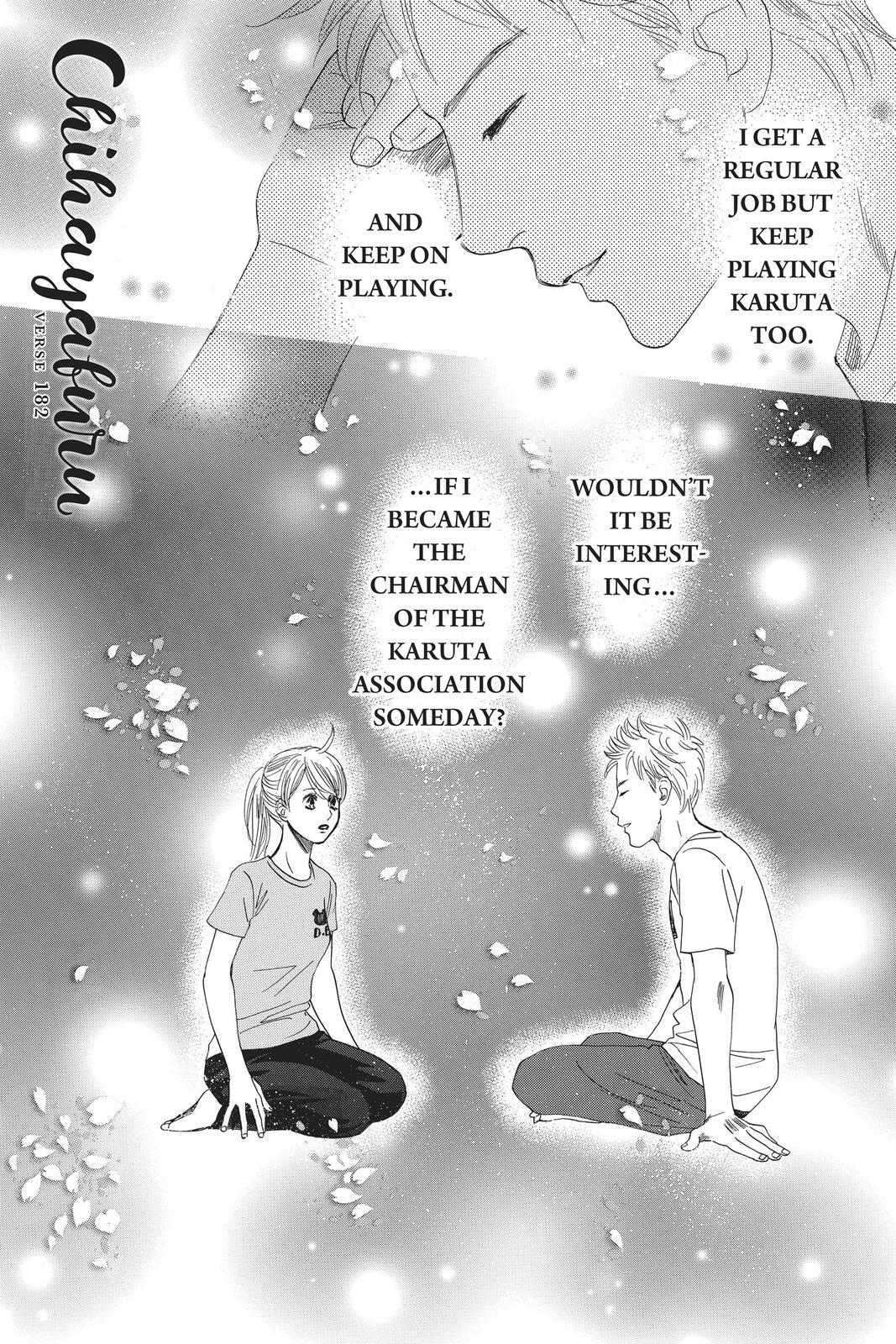 Read Chihayafuru Manga Online