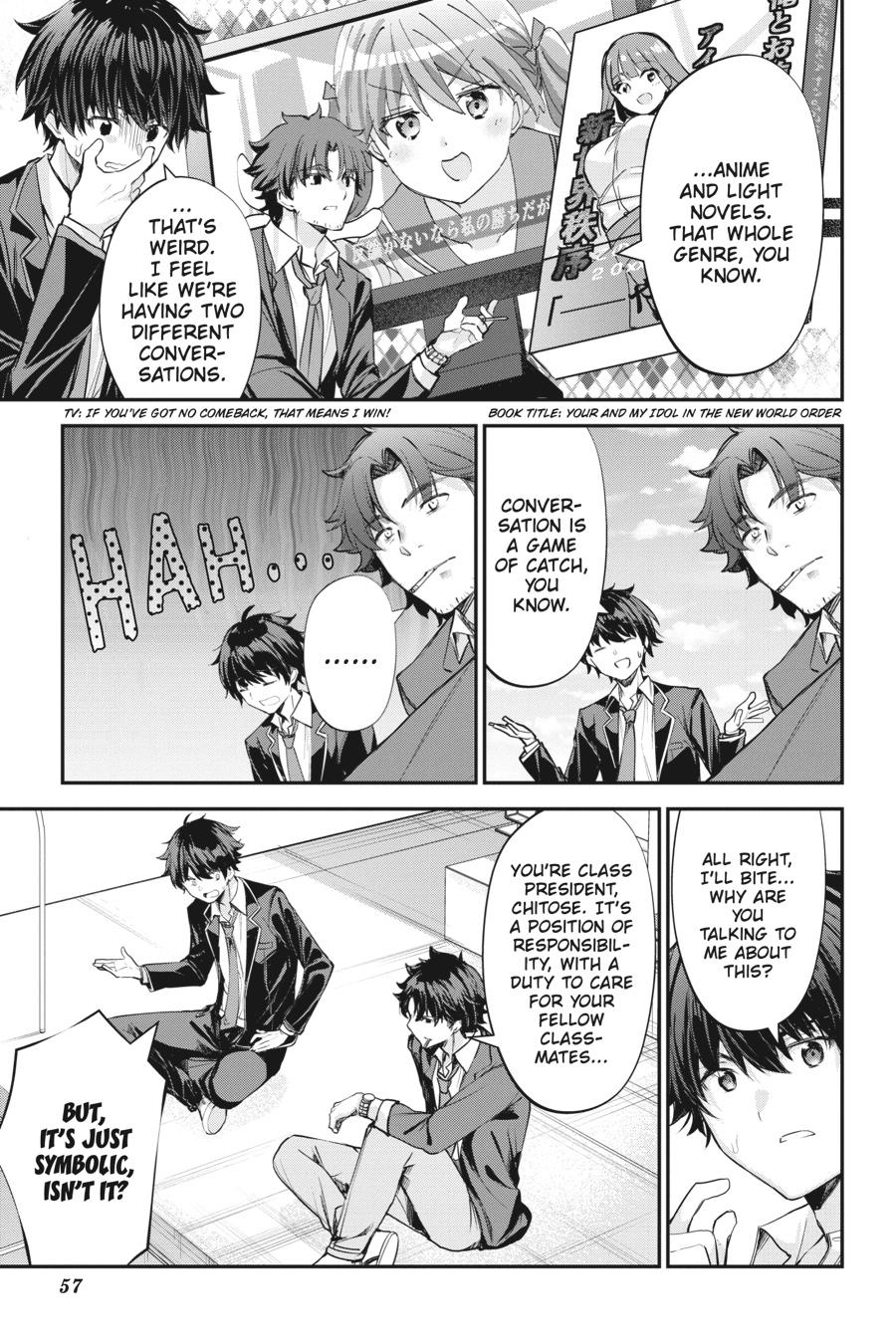 Read Chitose Is in the Ramune Bottle Manga Online