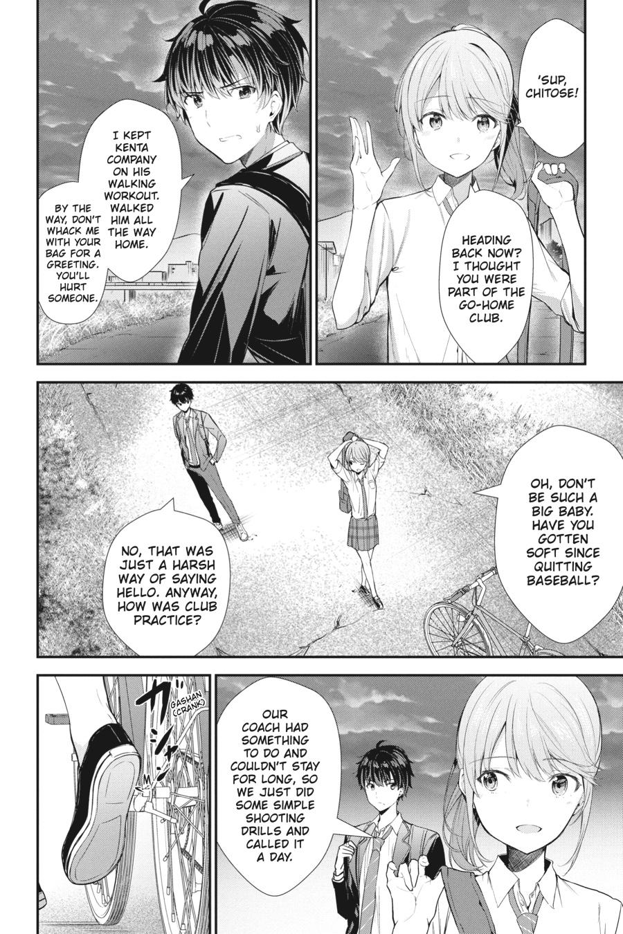 Read Chitose Is in the Ramune Bottle Manga Online