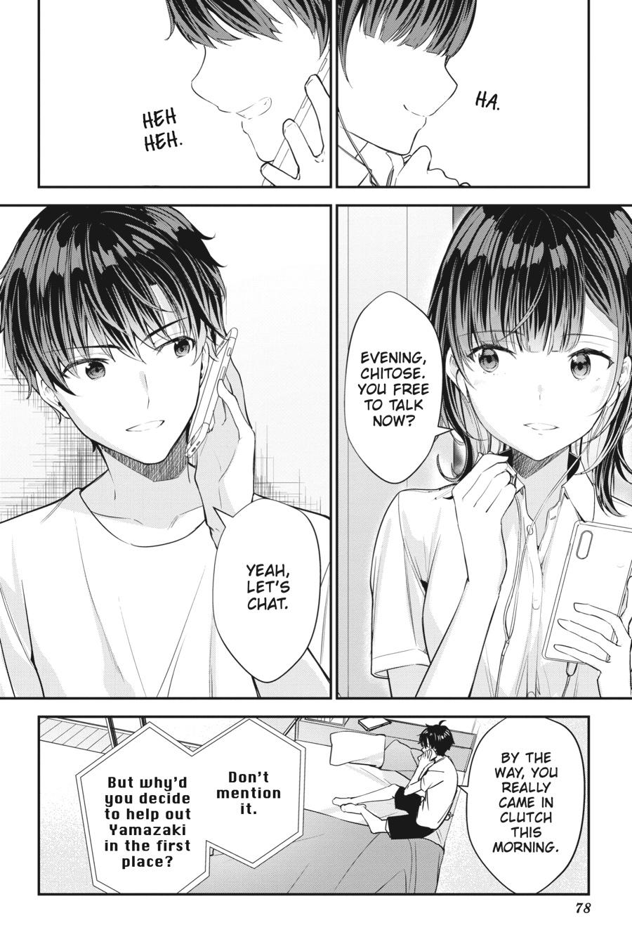 Read Chitose Is in the Ramune Bottle Manga Online