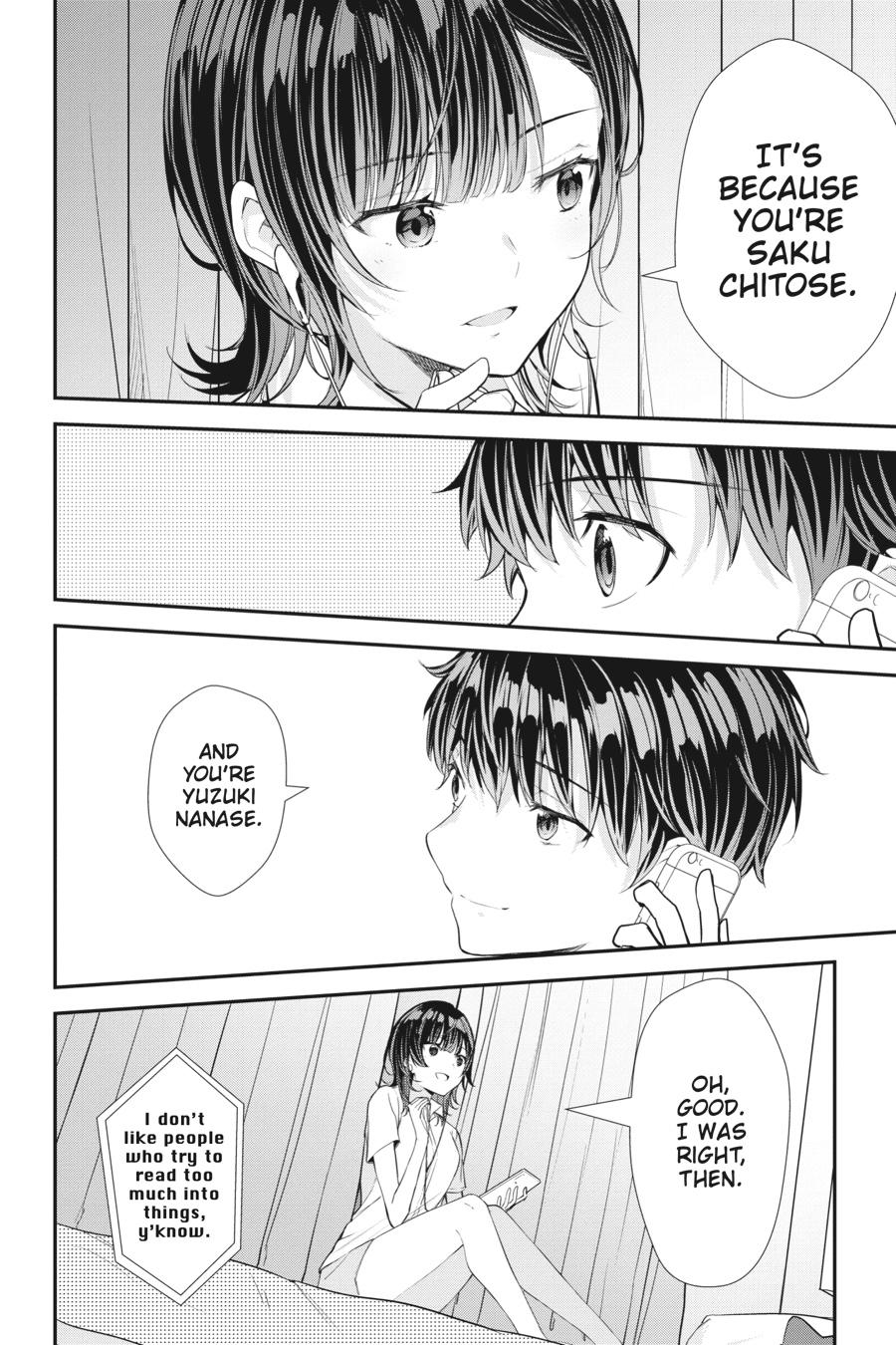 Read Chitose Is in the Ramune Bottle Manga Online