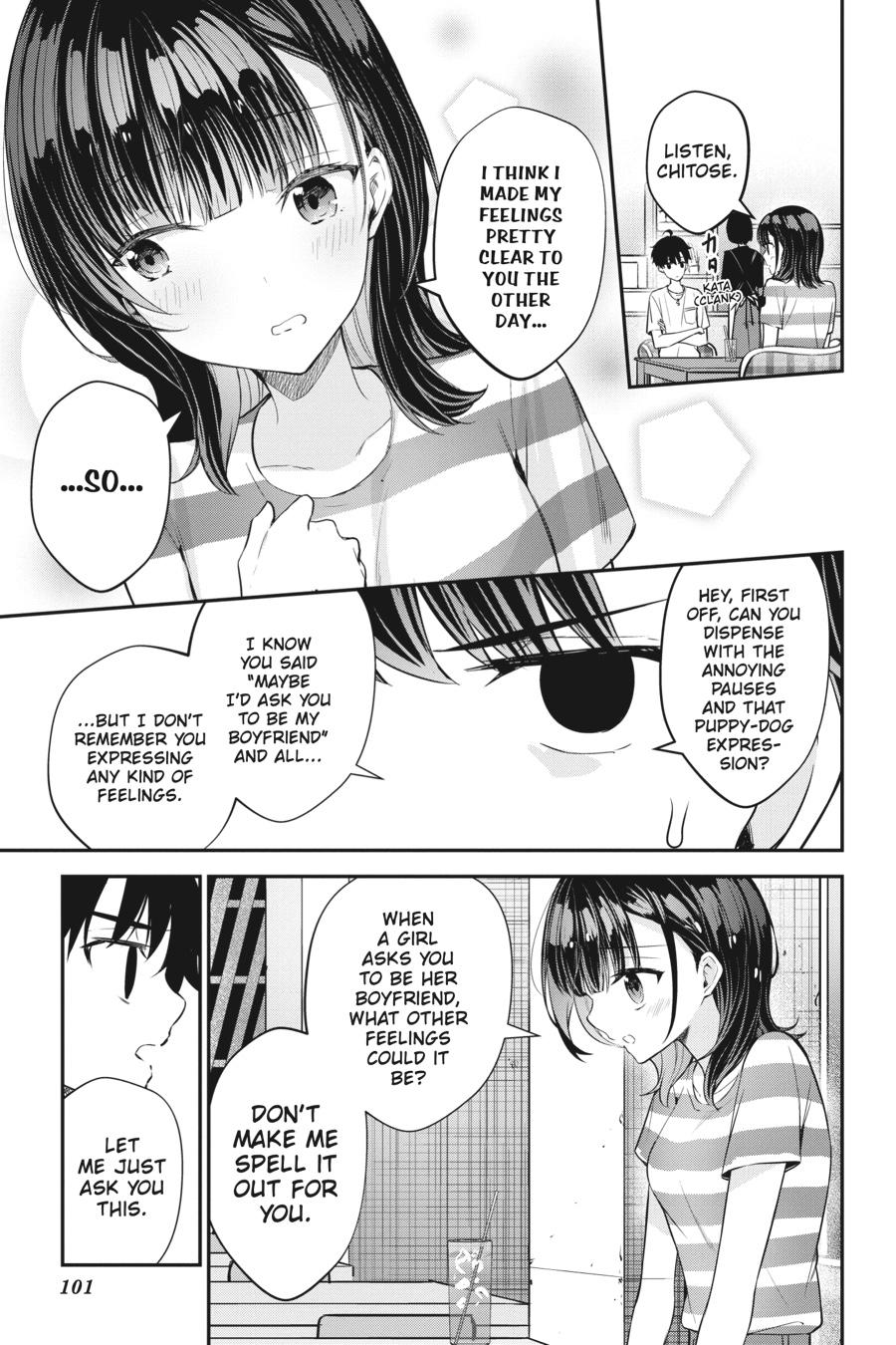 Read Chitose Is in the Ramune Bottle Manga Online