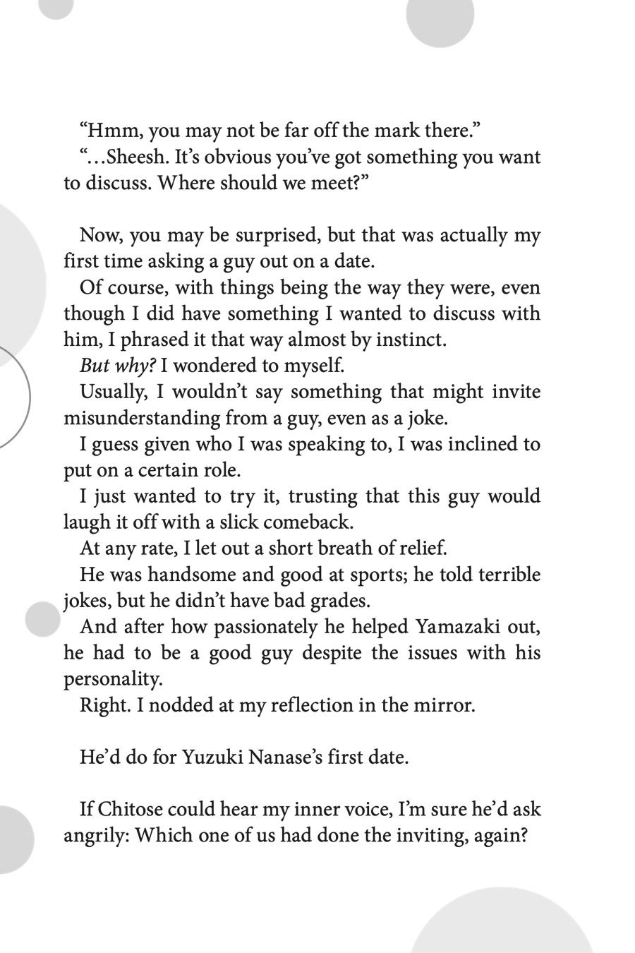 Read Chitose Is in the Ramune Bottle Manga Online