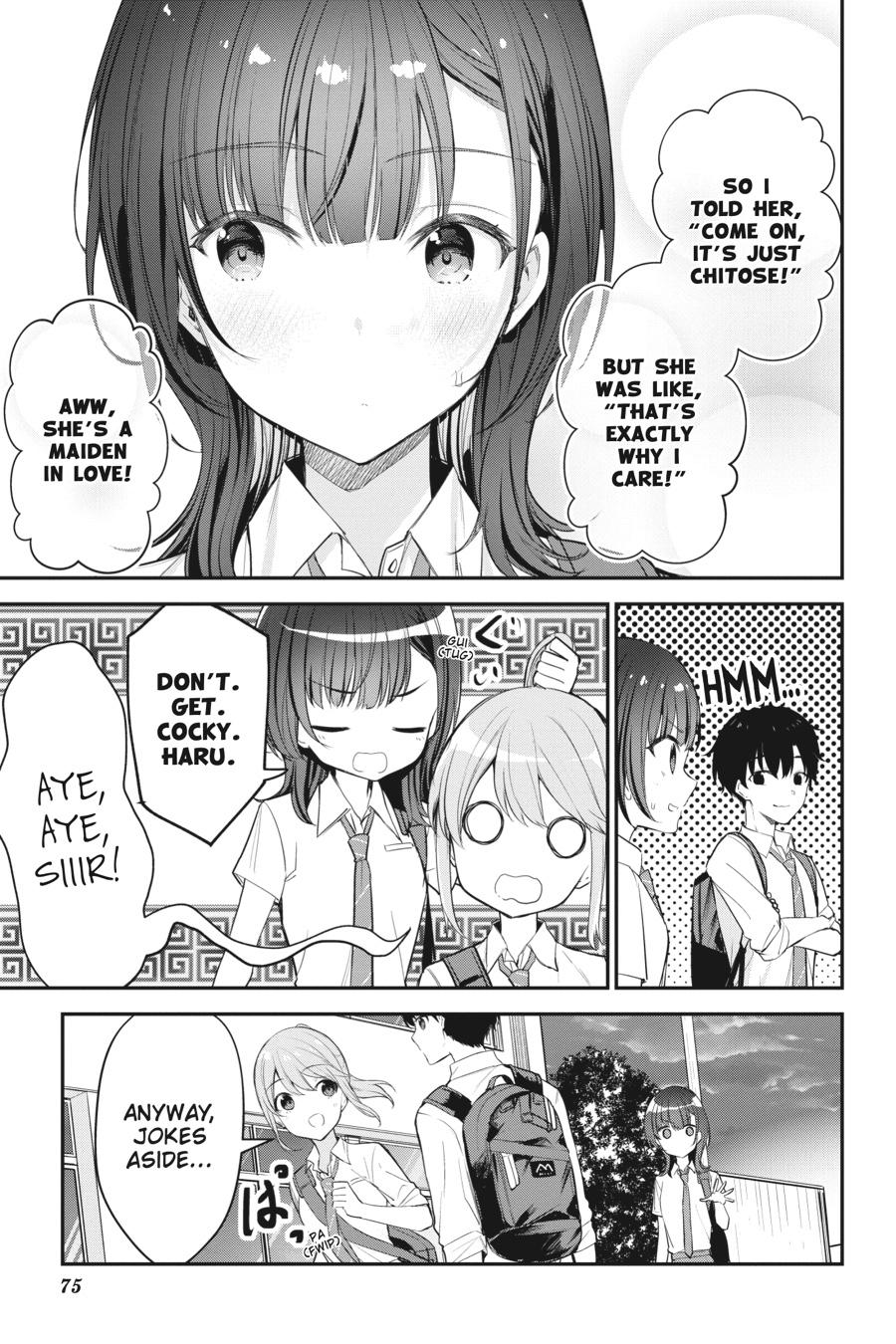 Read Chitose Is in the Ramune Bottle Manga Online