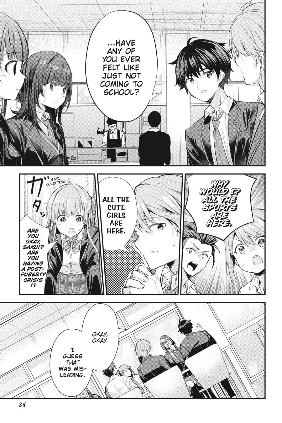 Read Chitose Is in the Ramune Bottle Manga Online