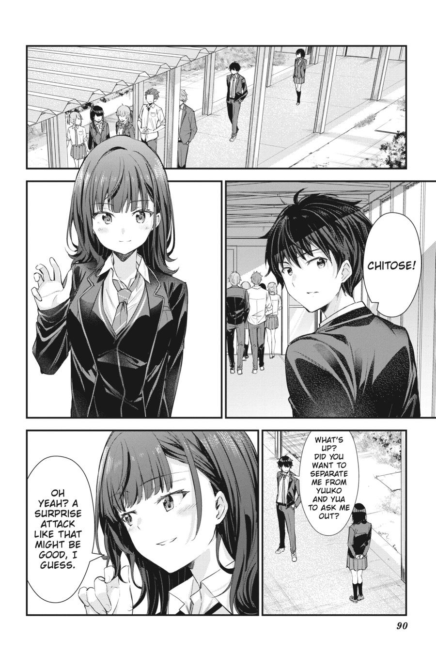 Read Chitose Is in the Ramune Bottle Manga Online