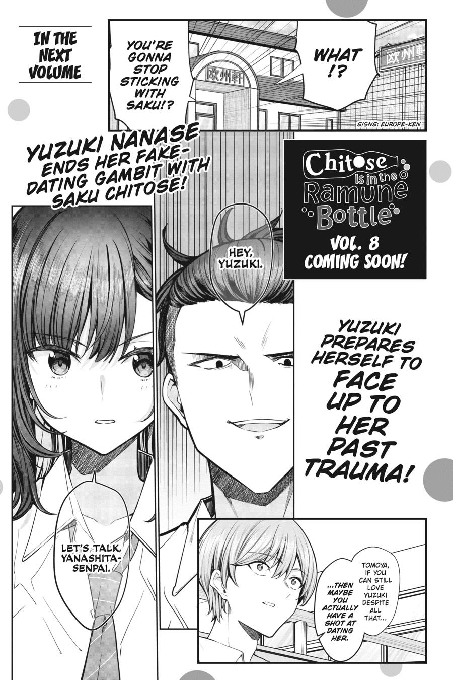 Read Chitose Is in the Ramune Bottle Manga Online