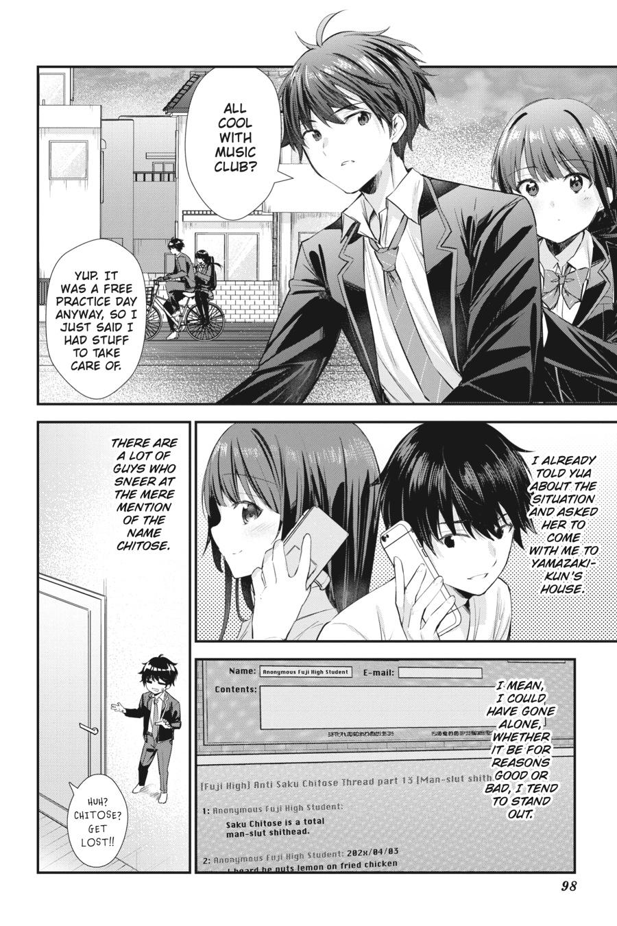 Read Chitose Is in the Ramune Bottle Manga Online