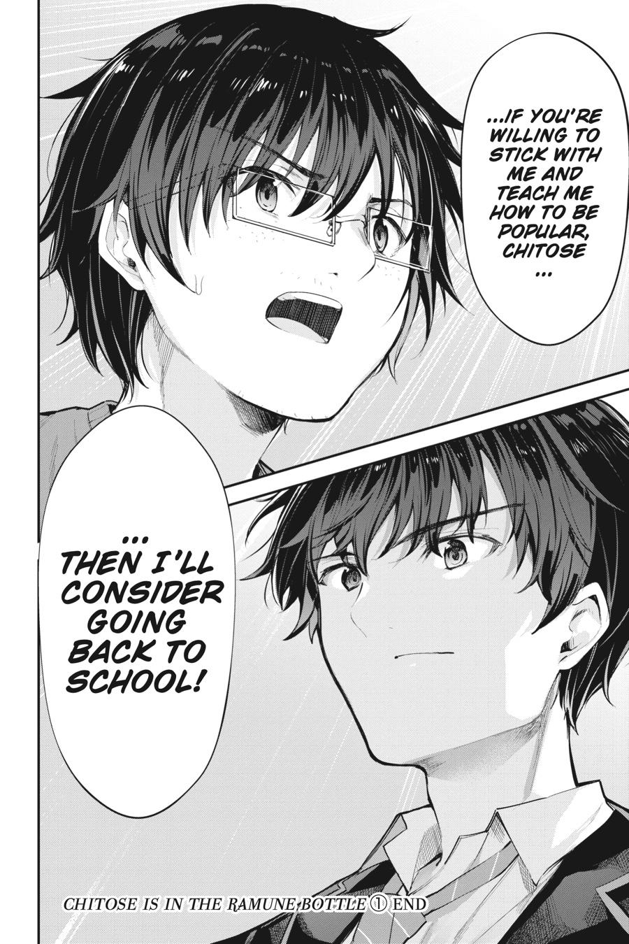 Read Chitose Is in the Ramune Bottle Manga Online