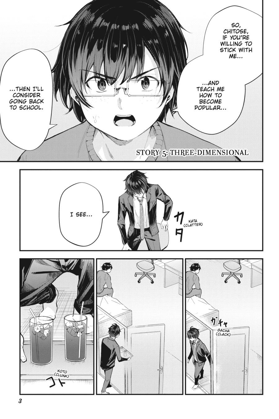 Read Chitose Is in the Ramune Bottle Manga Online