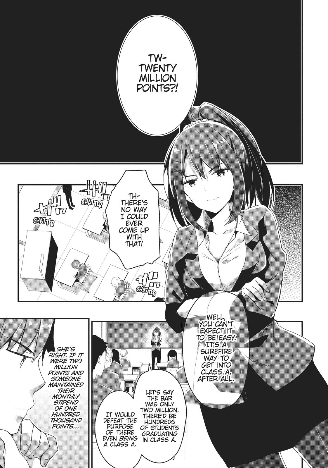 Read Classroom of the Elite Manga Online