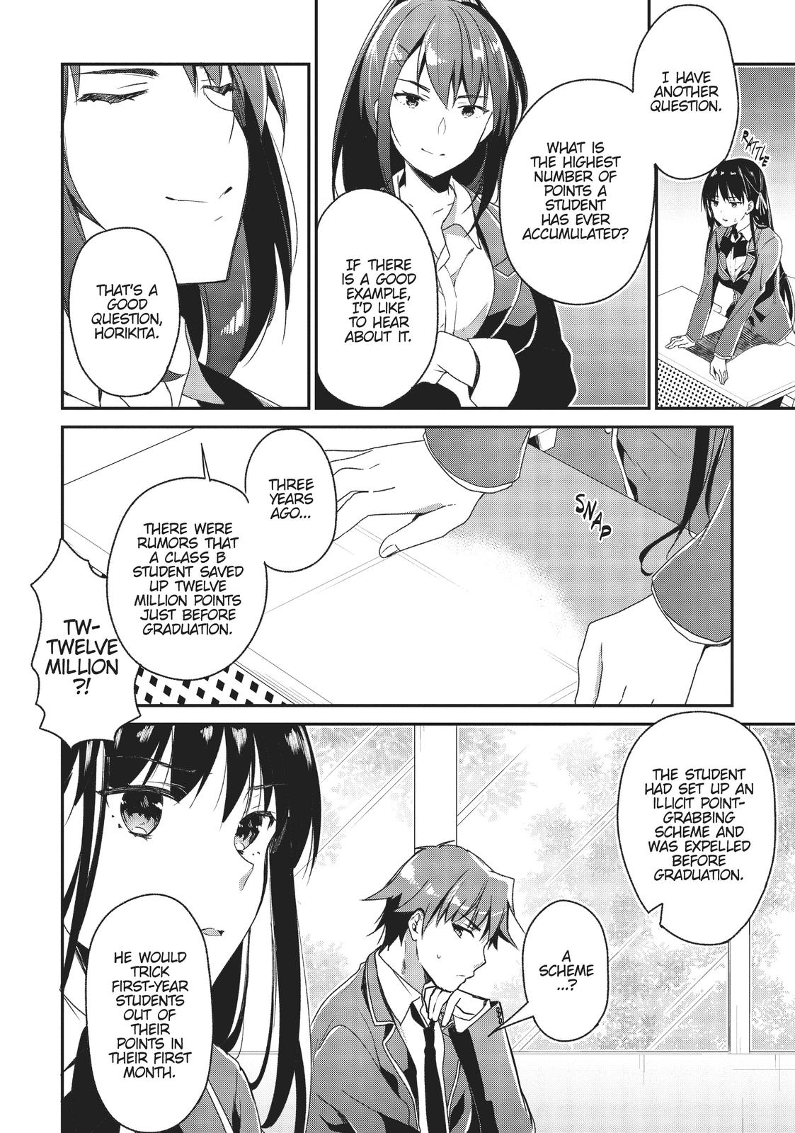 Read Classroom of the Elite Manga Online