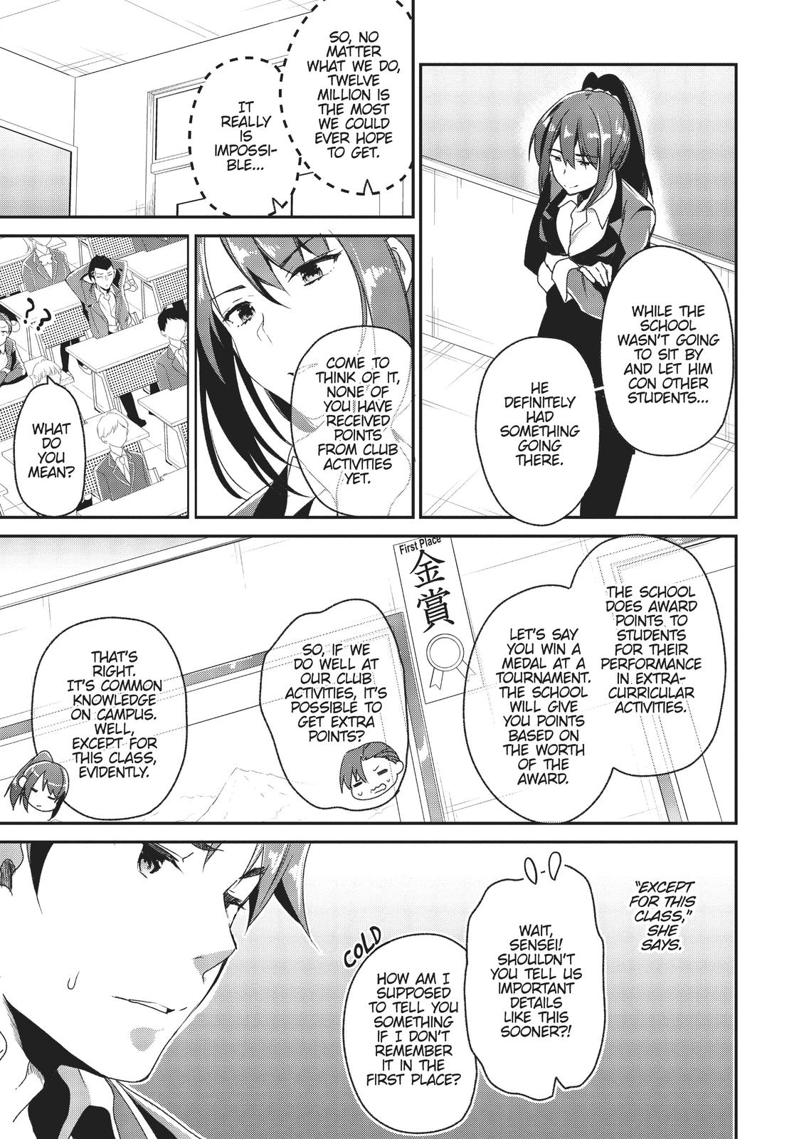 Read Classroom of the Elite Manga Online