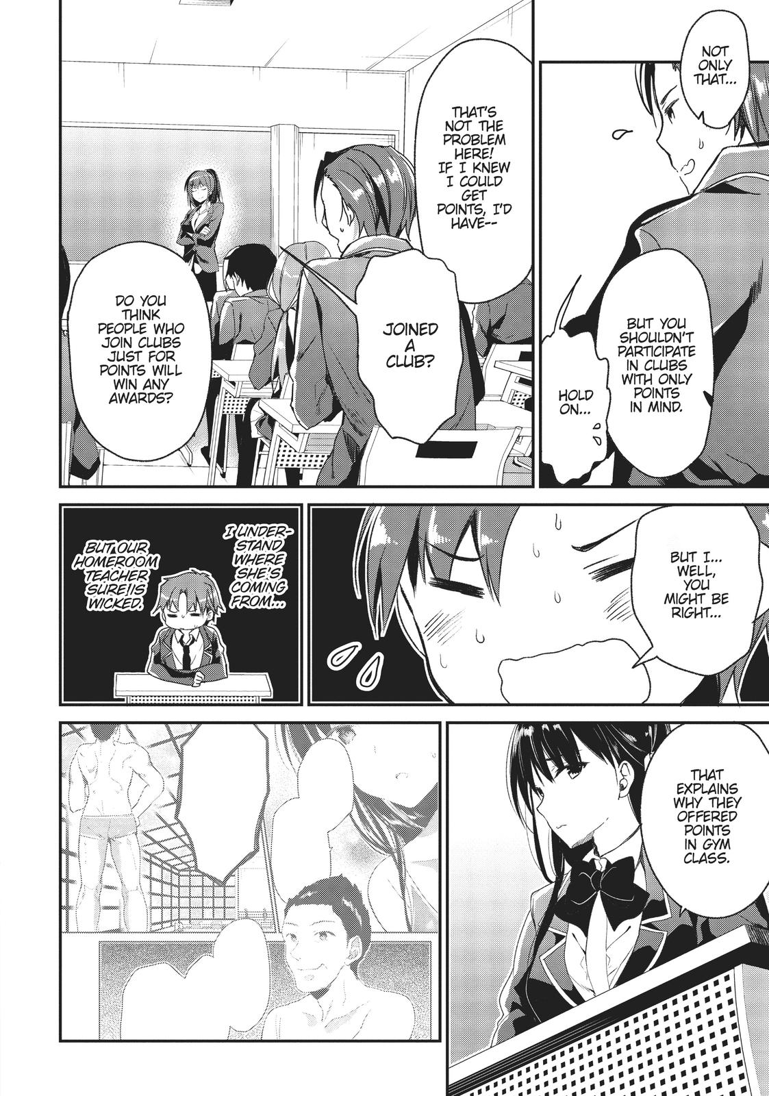 Read Classroom of the Elite Manga Online