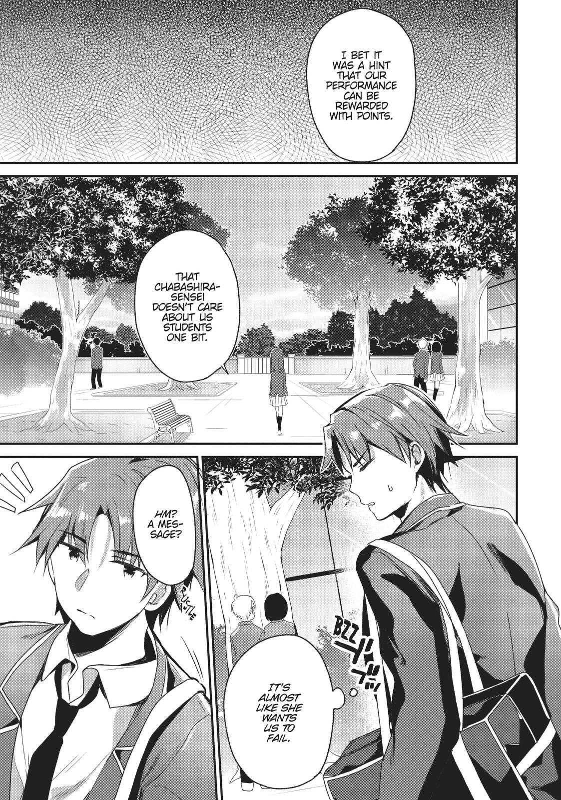 Read Classroom of the Elite Manga Online