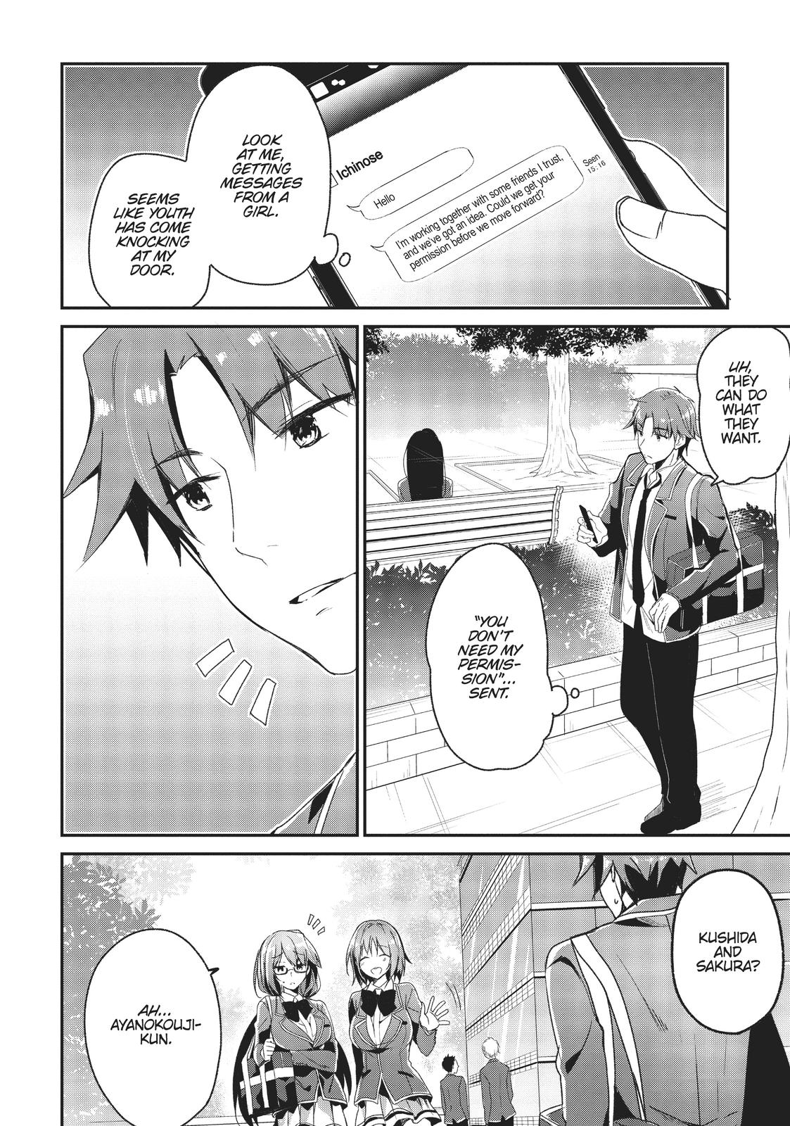 Read Classroom of the Elite Manga Online