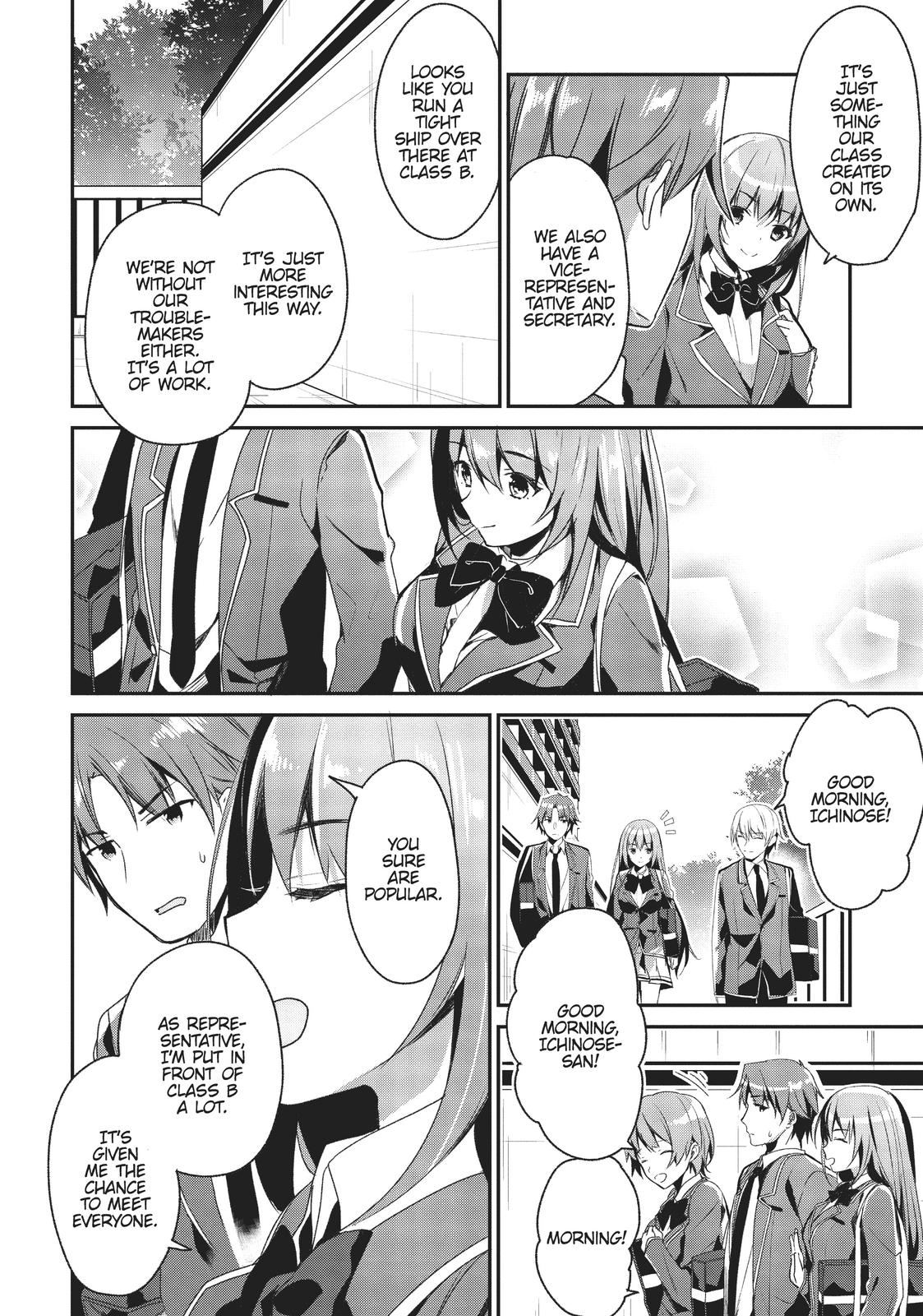Read Classroom of the Elite Manga Online