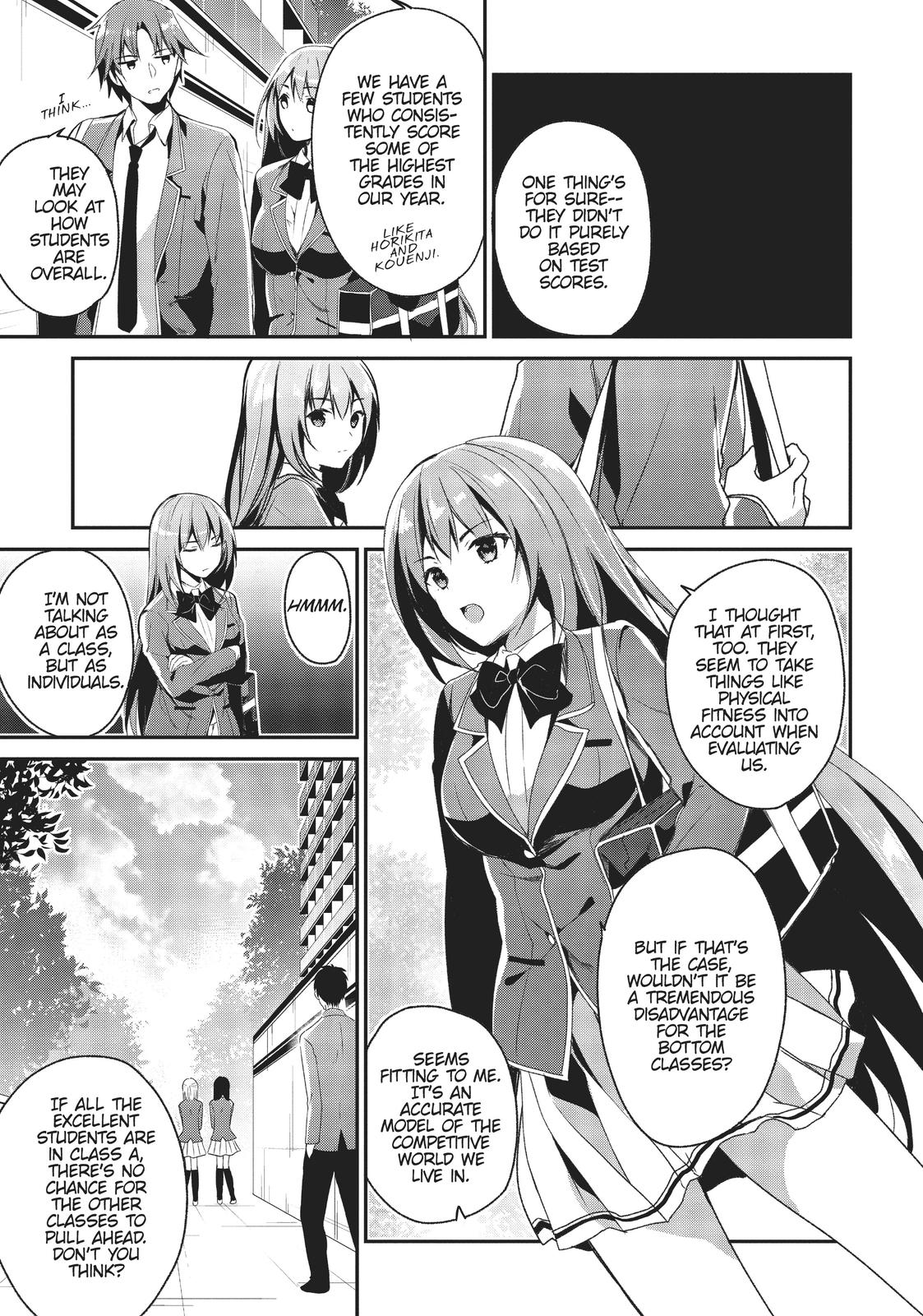 Read Classroom of the Elite Manga Online
