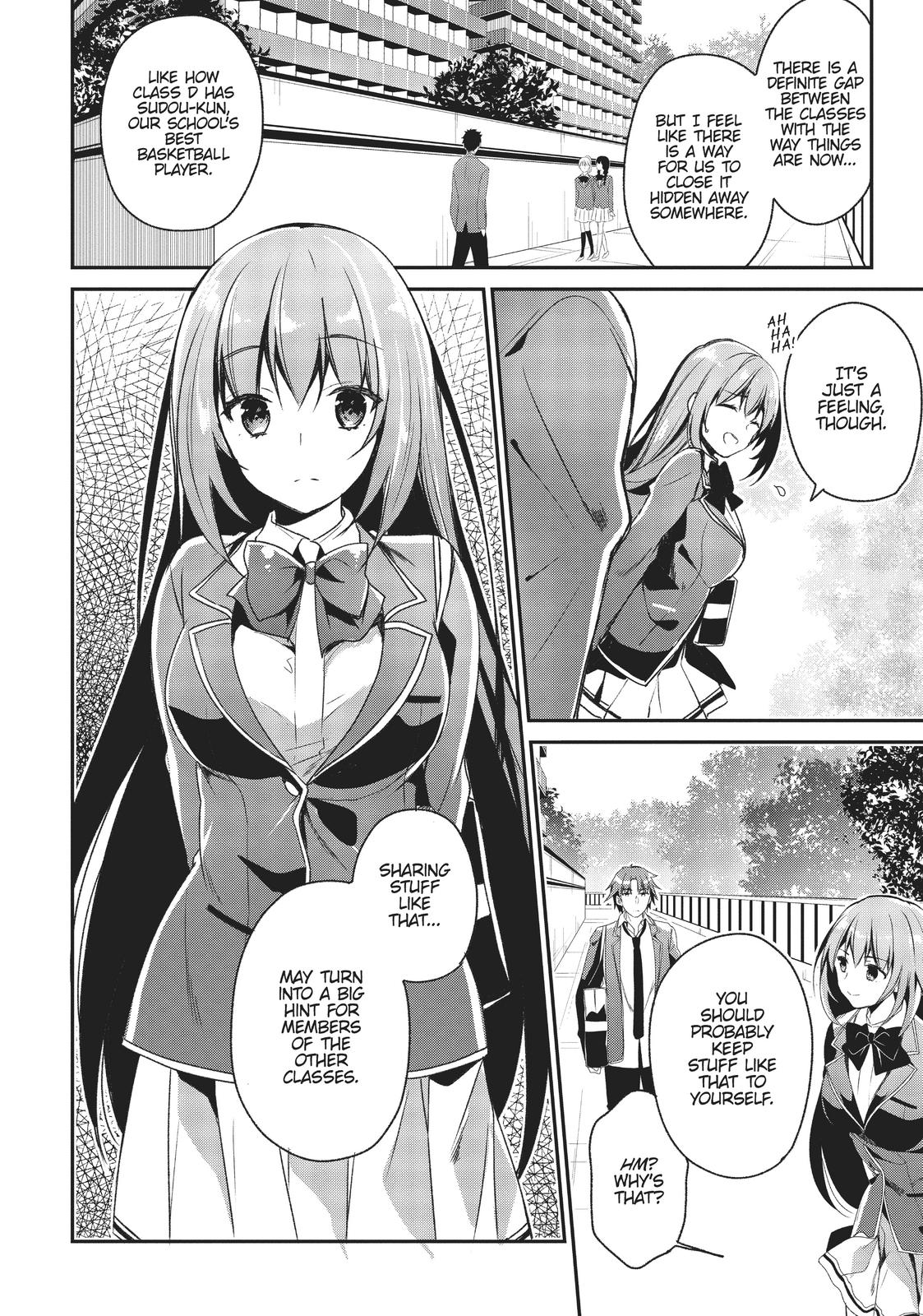 Read Classroom of the Elite Manga Online