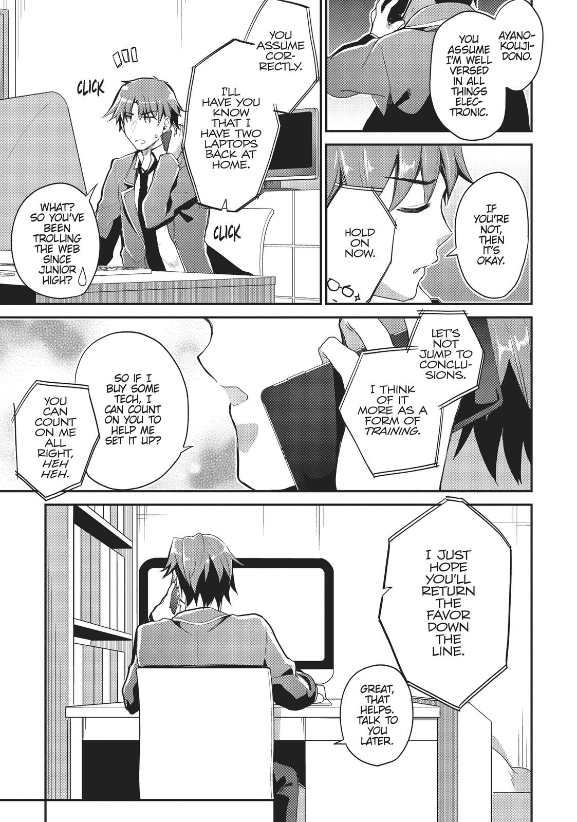 Read Classroom of the Elite Manga Online