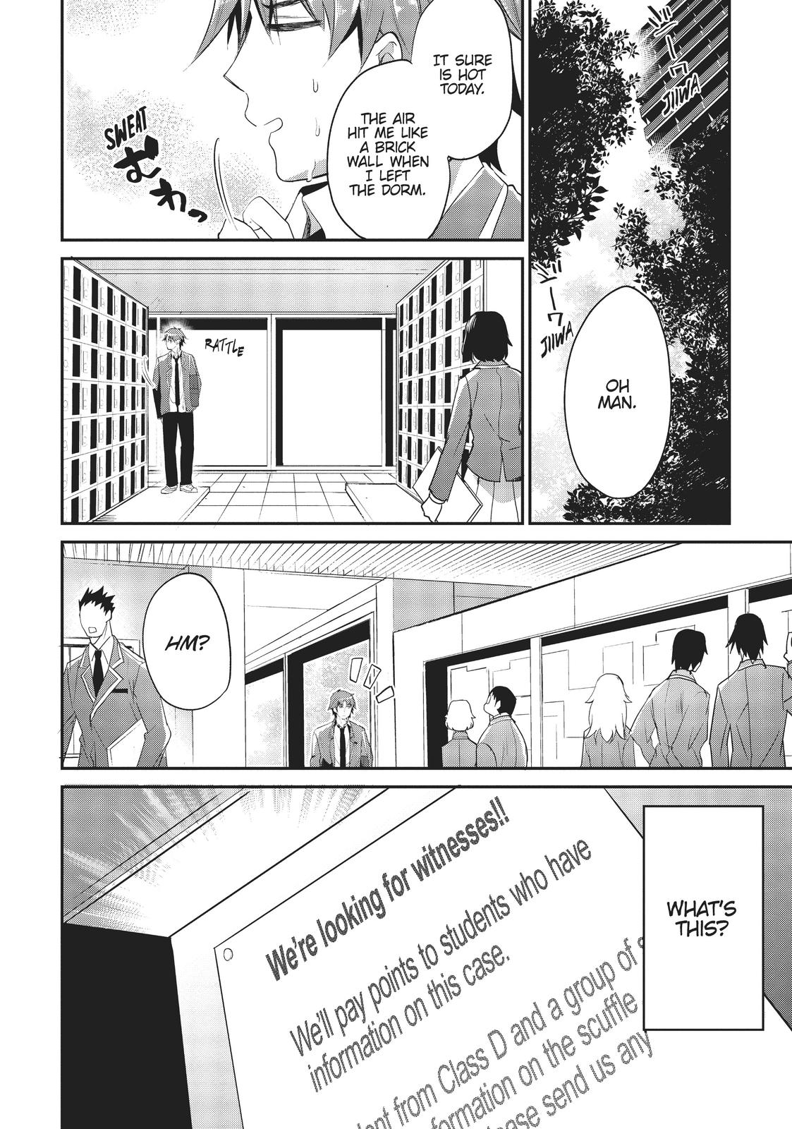 Read Classroom of the Elite Manga Online