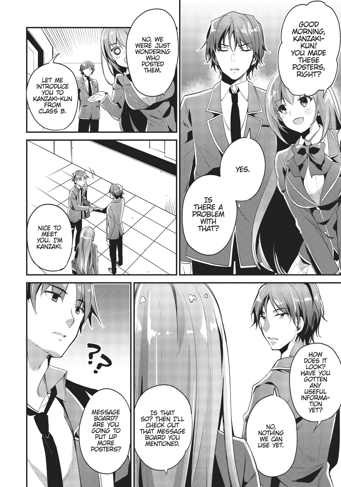 Read Classroom of the Elite Manga Online