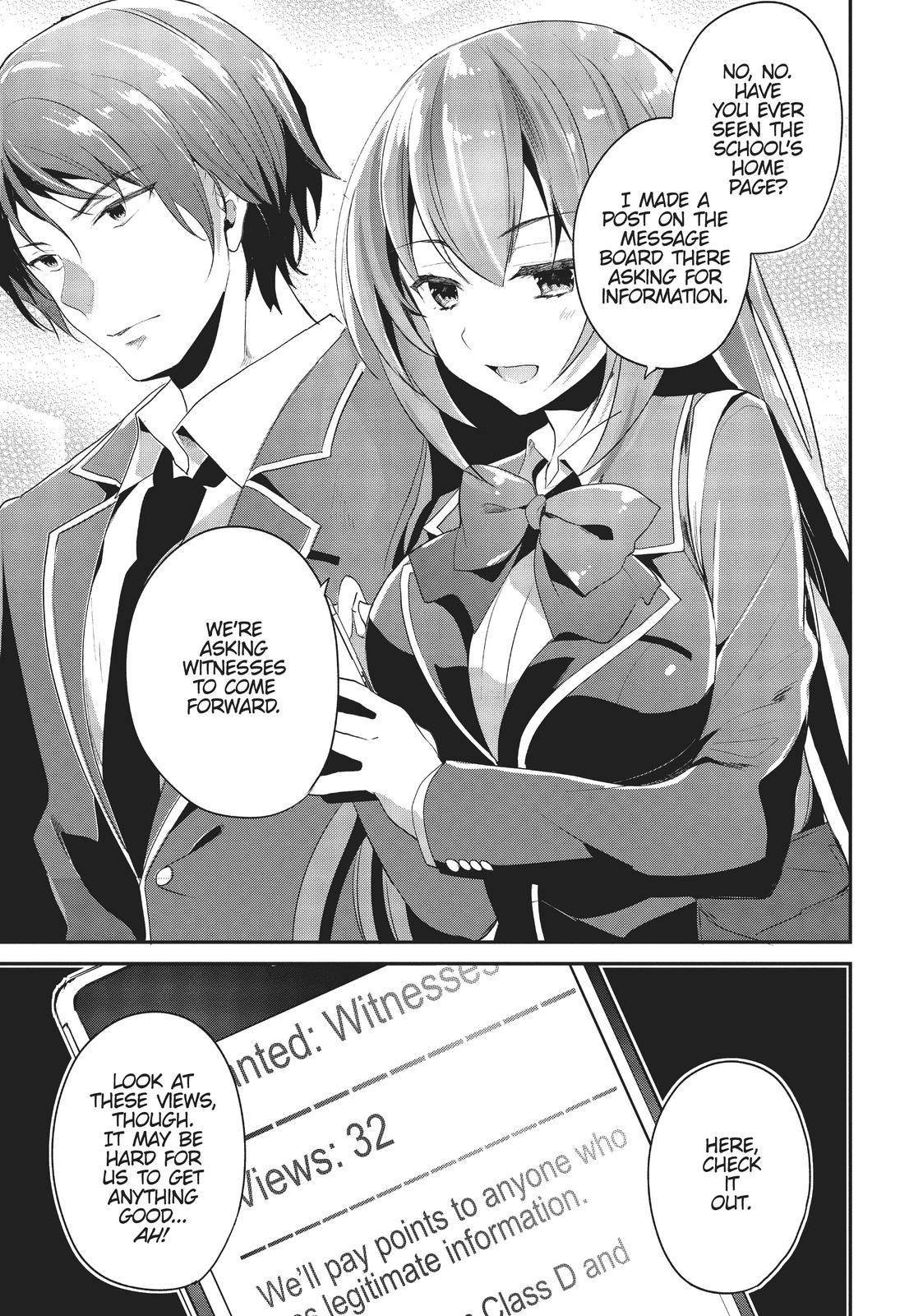 Read Classroom of the Elite Manga Online