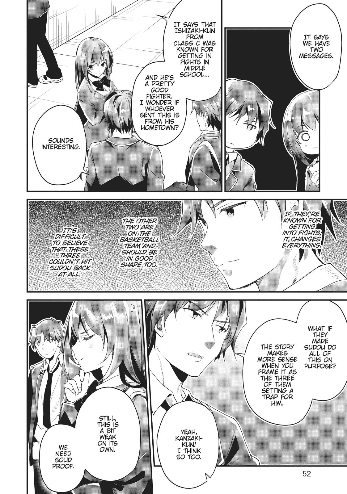 Read Classroom of the Elite Manga Online