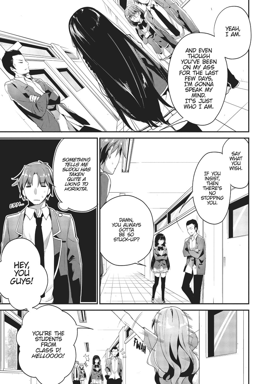 Read Classroom of the Elite Manga Online