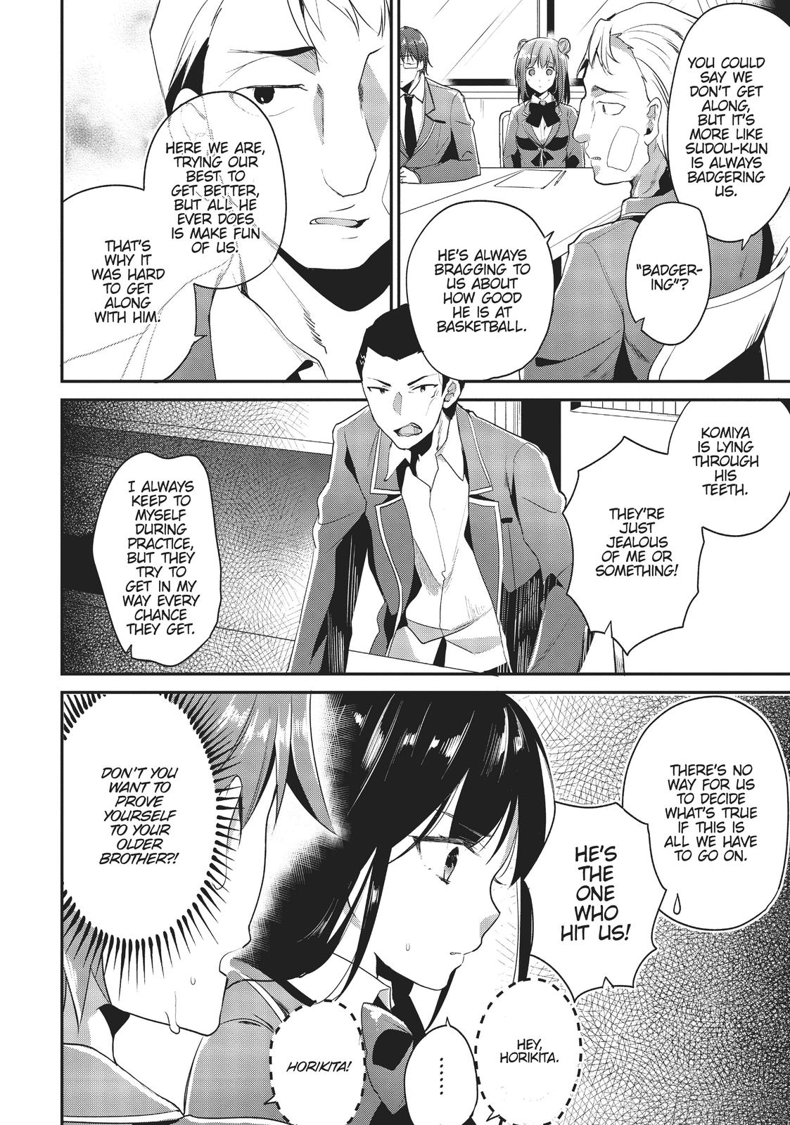 Read Classroom of the Elite Manga Online