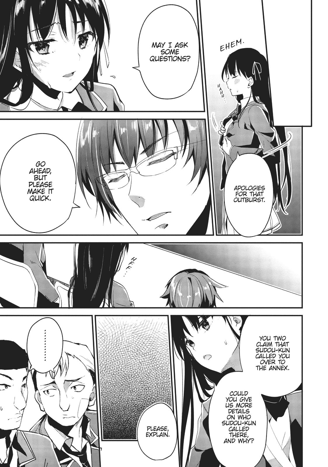 Read Classroom of the Elite Manga Online
