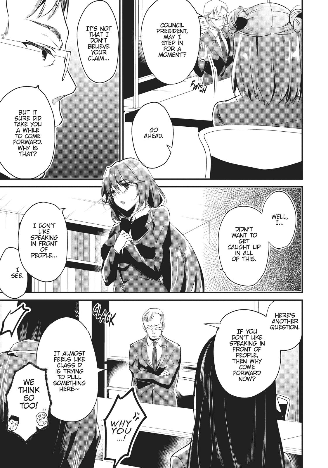 Read Classroom of the Elite Manga Online