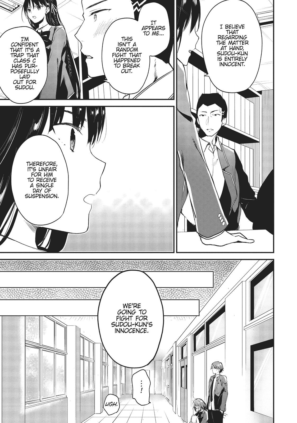 Read Classroom of the Elite Manga Online