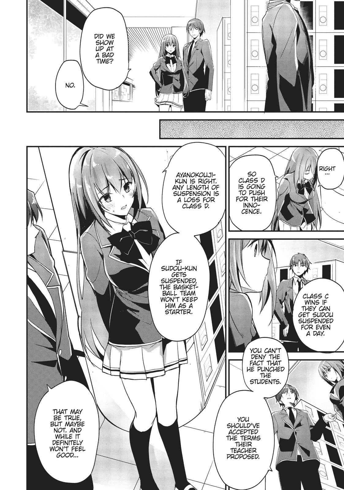Read Classroom of the Elite Manga Online