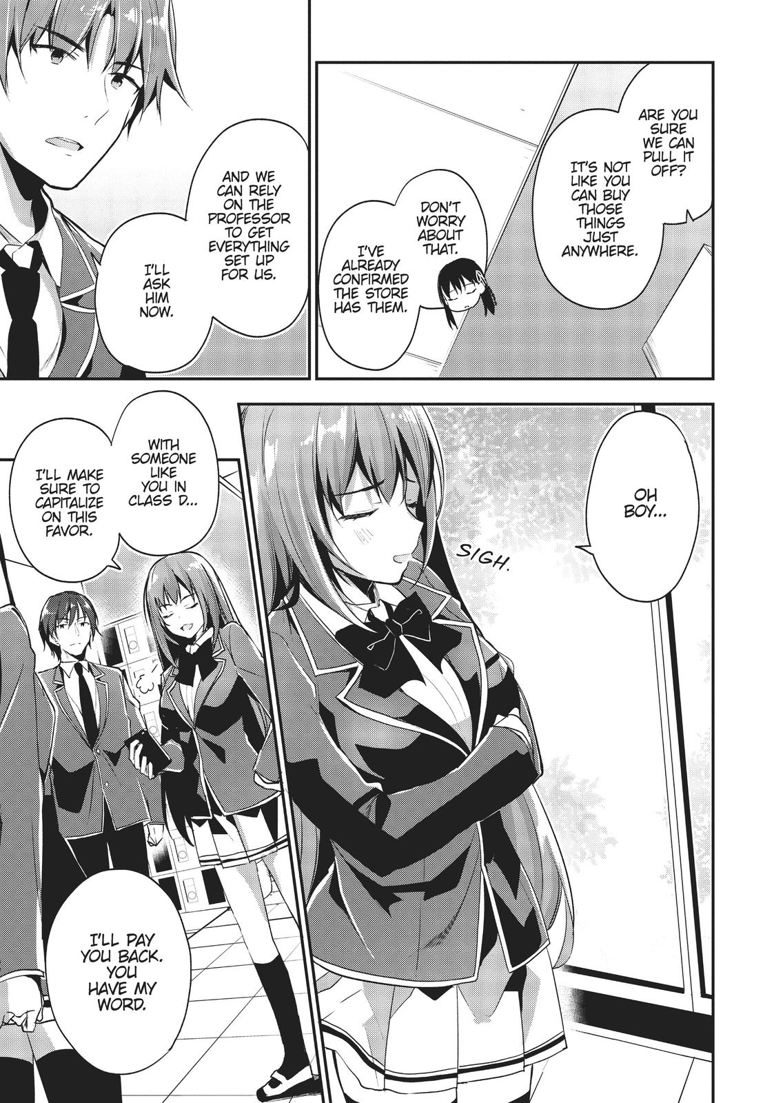Read Classroom of the Elite Manga Online
