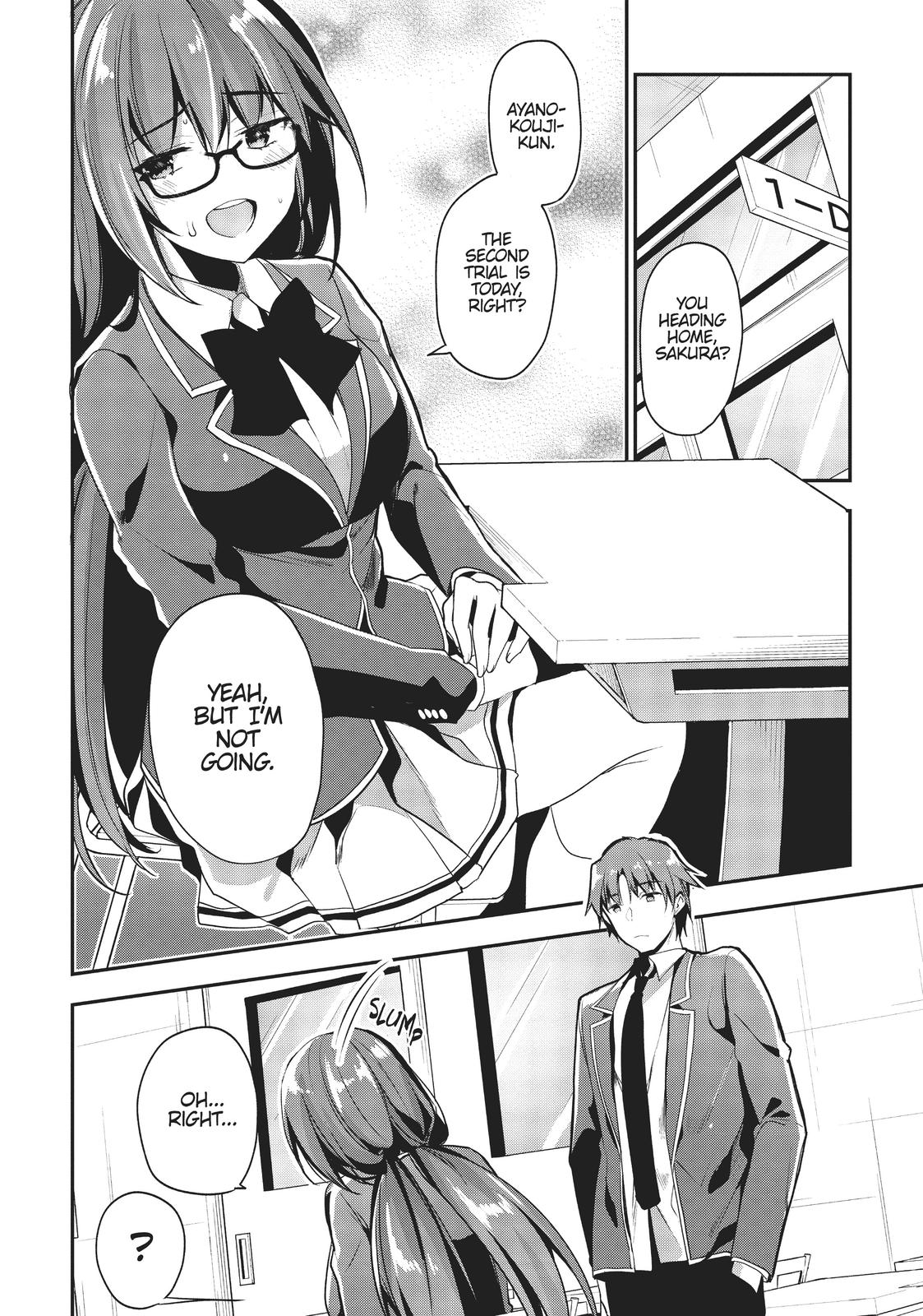 Read Classroom of the Elite Manga Online