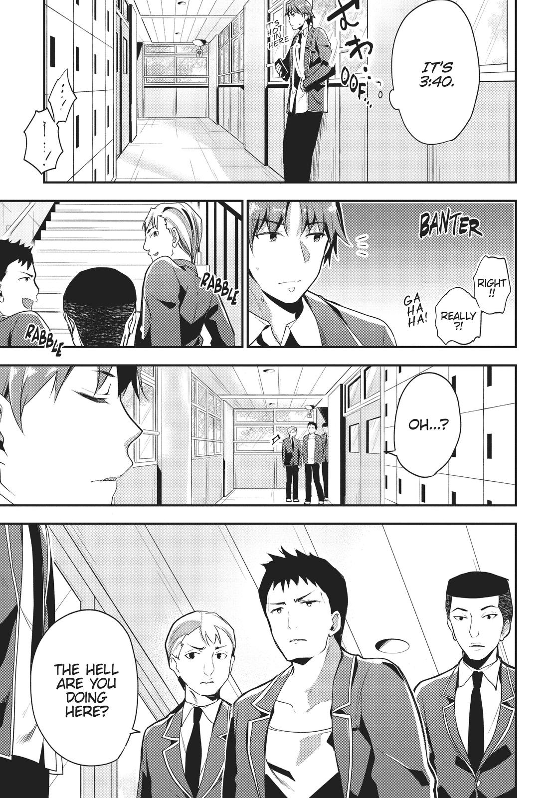 Read Classroom of the Elite Manga Online