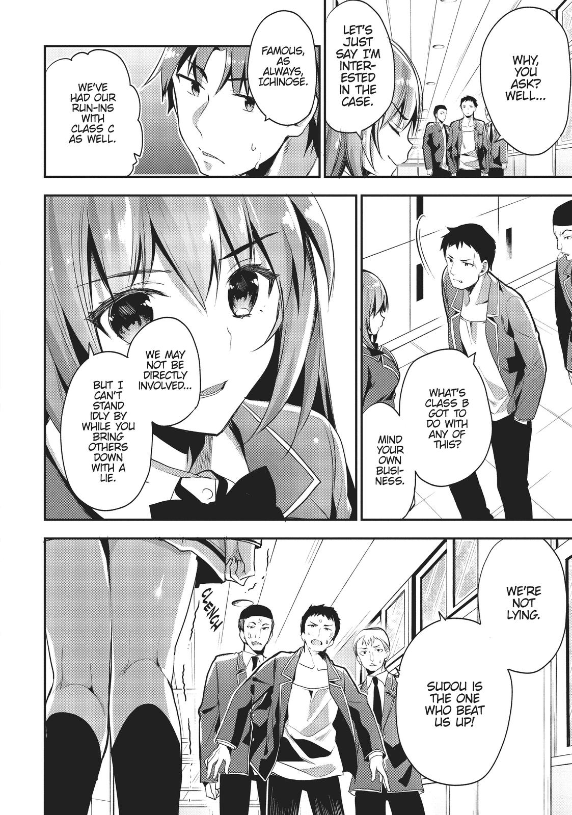 Read Classroom of the Elite Manga Online