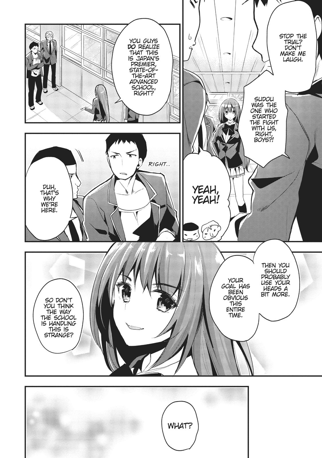 Read Classroom of the Elite Manga Online