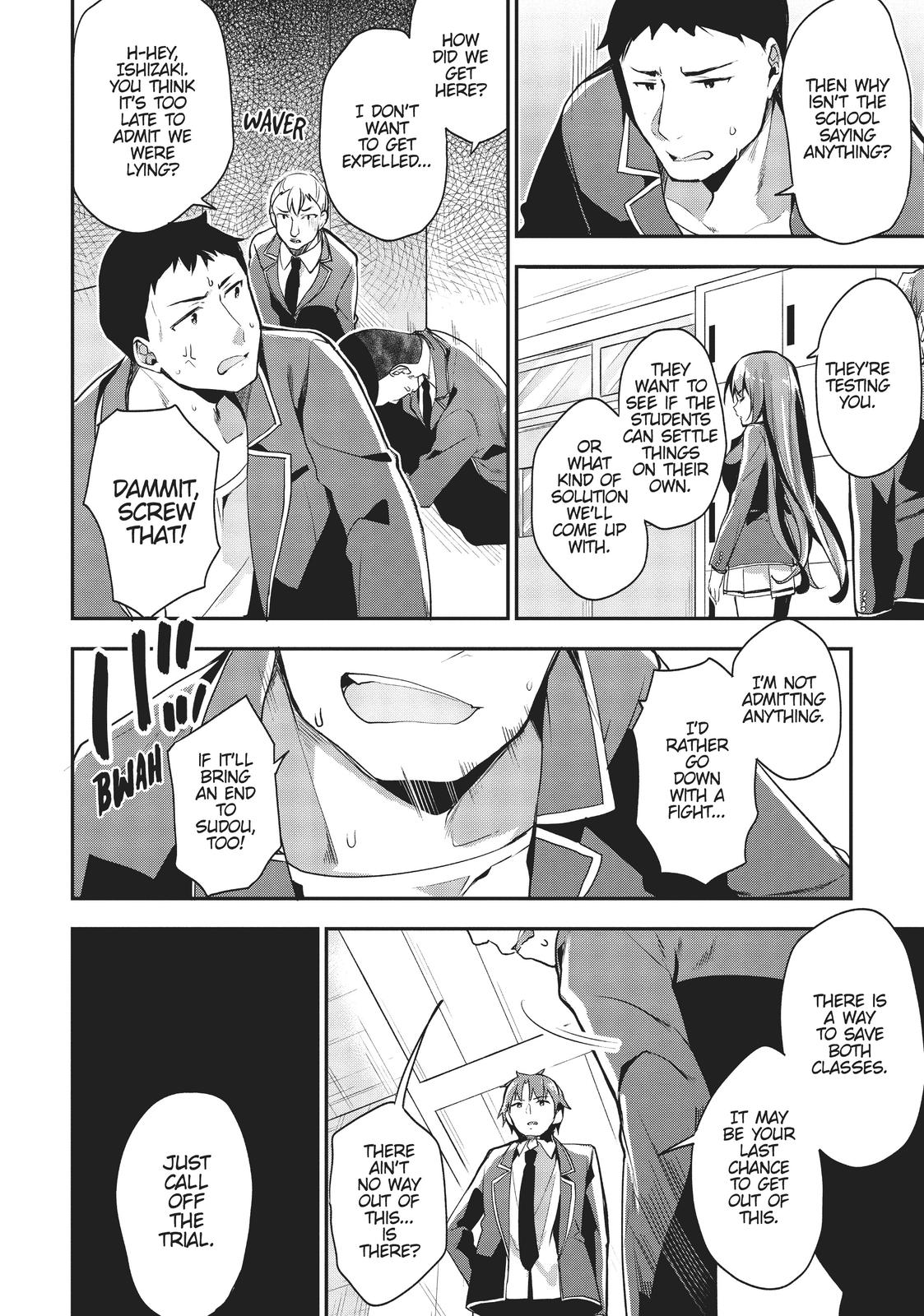 Read Classroom of the Elite Manga Online