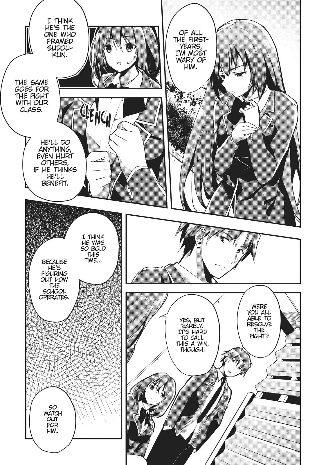 Read Classroom of the Elite Manga Online