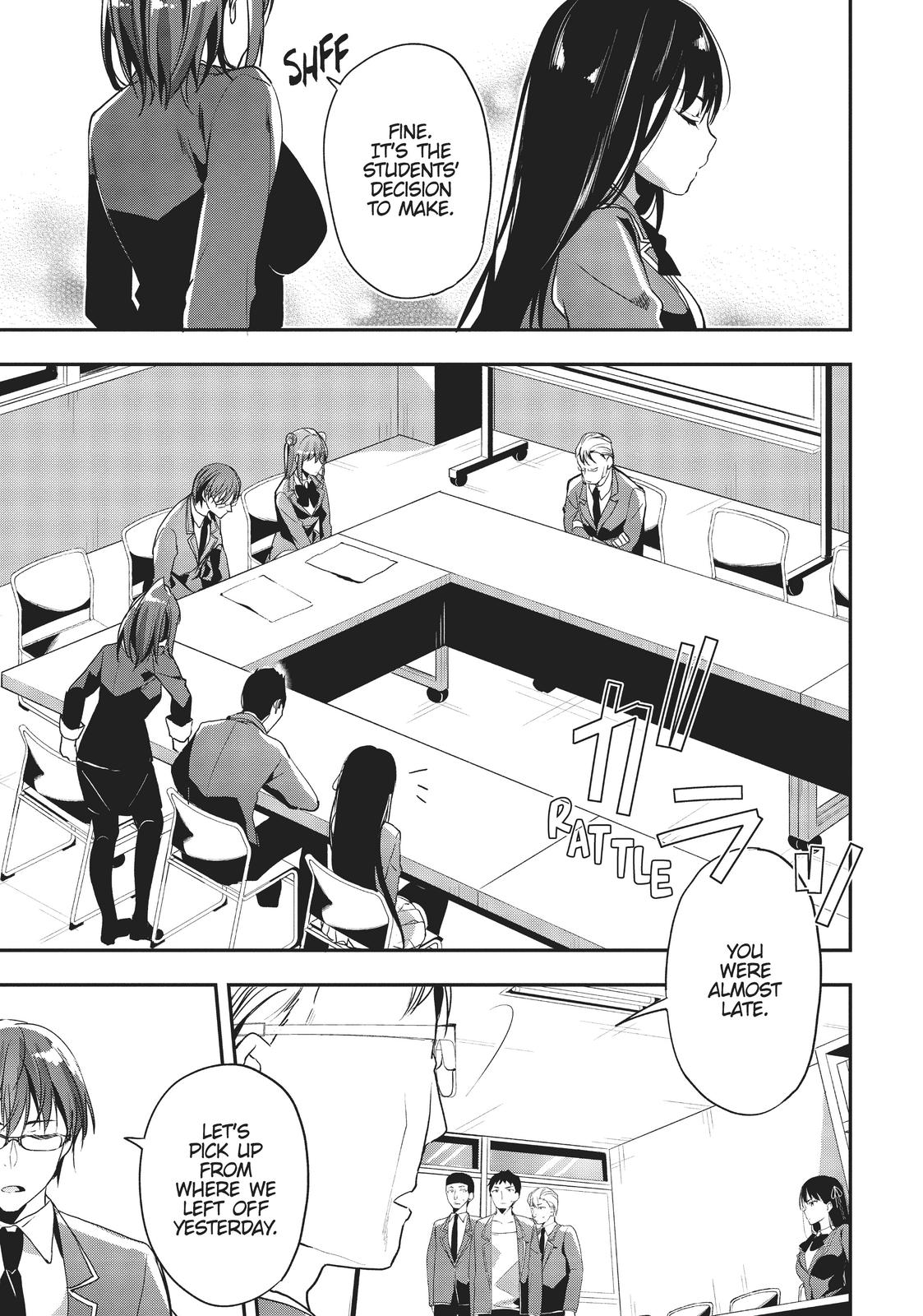 Read Classroom of the Elite Manga Online