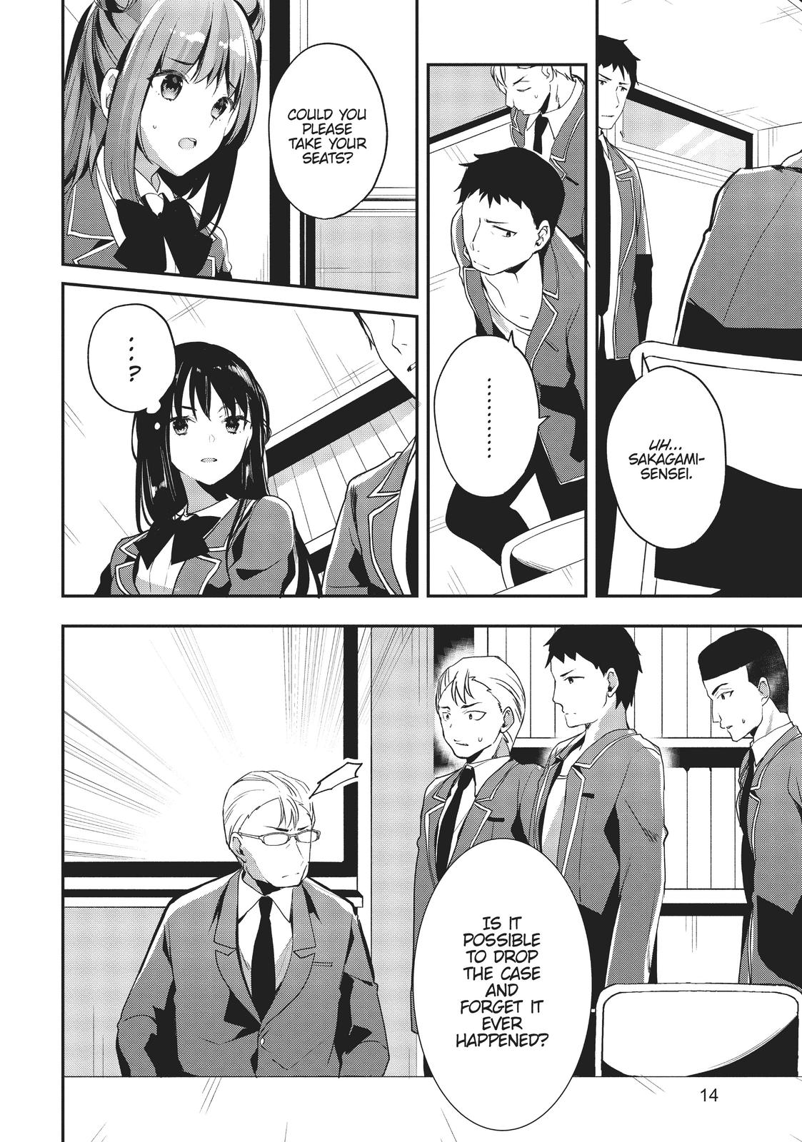 Read Classroom of the Elite Manga Online