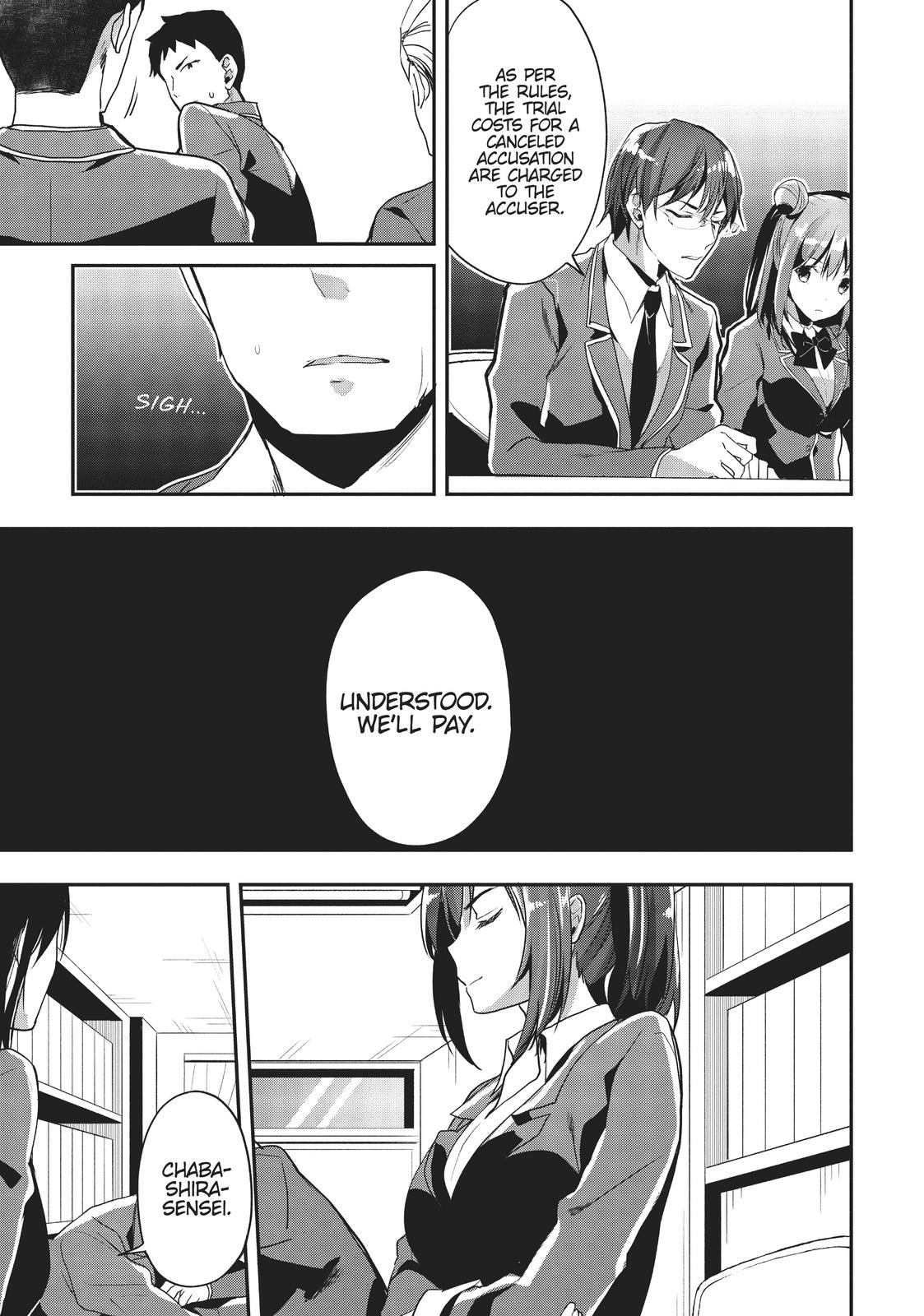 Read Classroom of the Elite Manga Online
