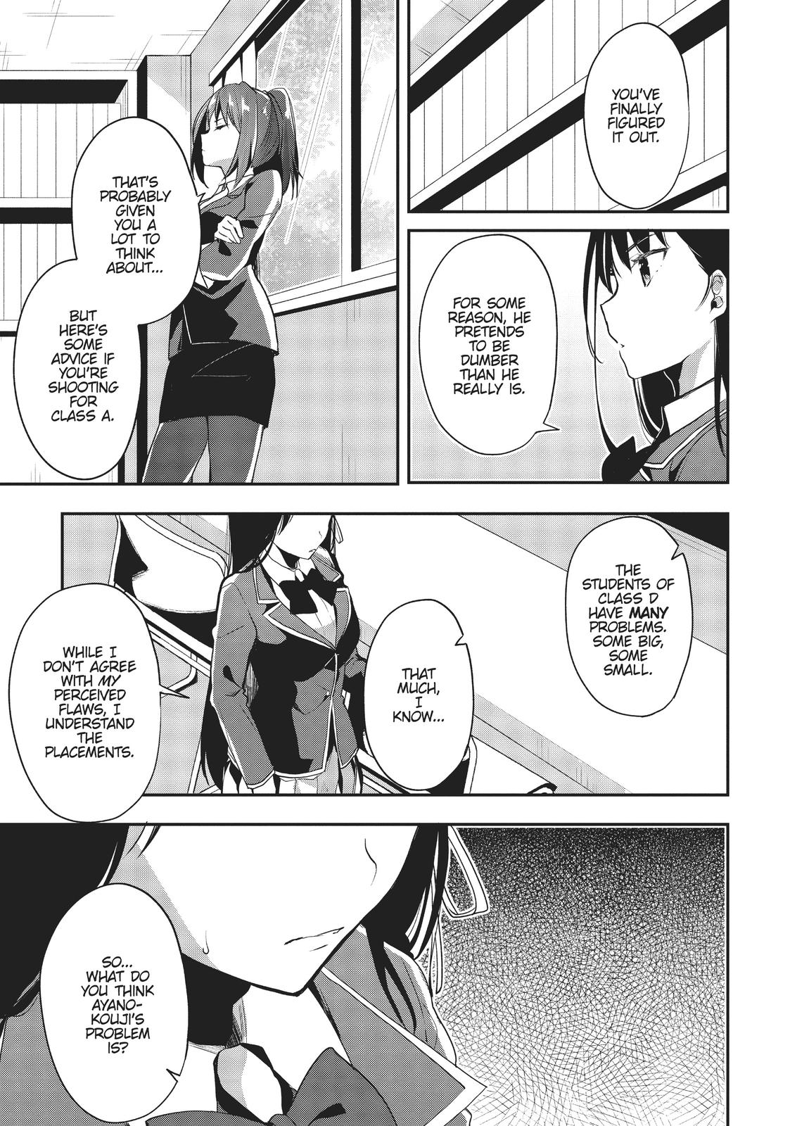 Read Classroom of the Elite Manga Online
