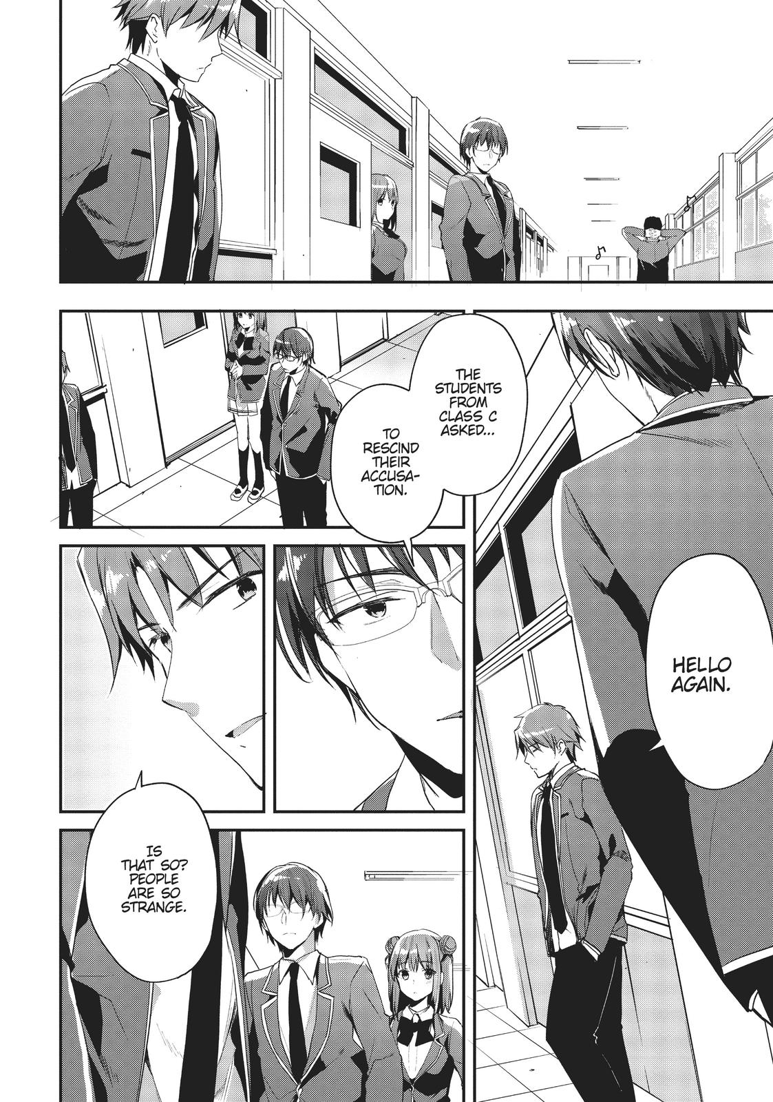 Read Classroom of the Elite Manga Online